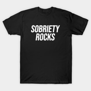 Sobriety Rocks T-Shirt